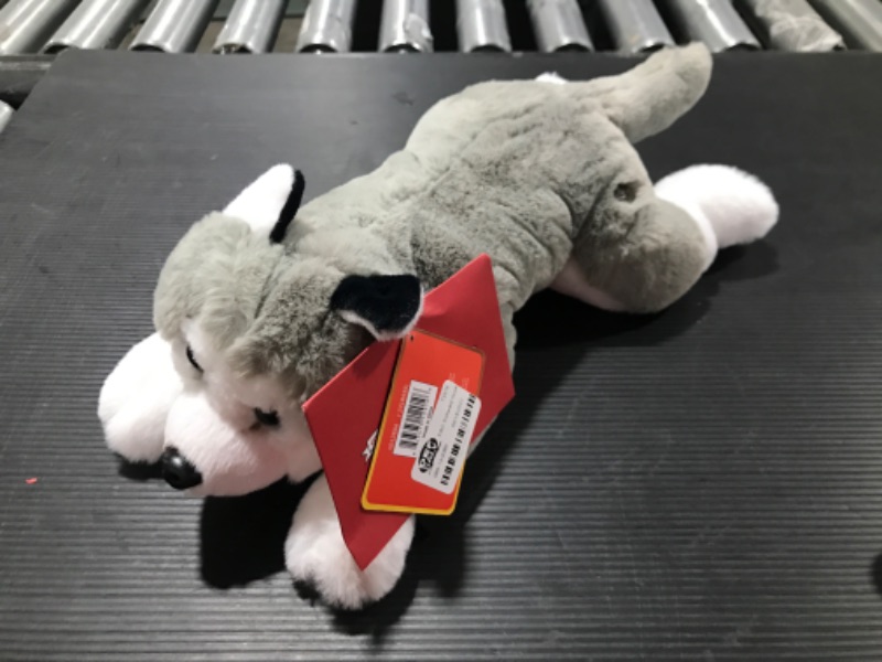 Photo 2 of FAO Schwarz Husky Cuddly Ultra-Soft Fur 15" Stuffed Animal
