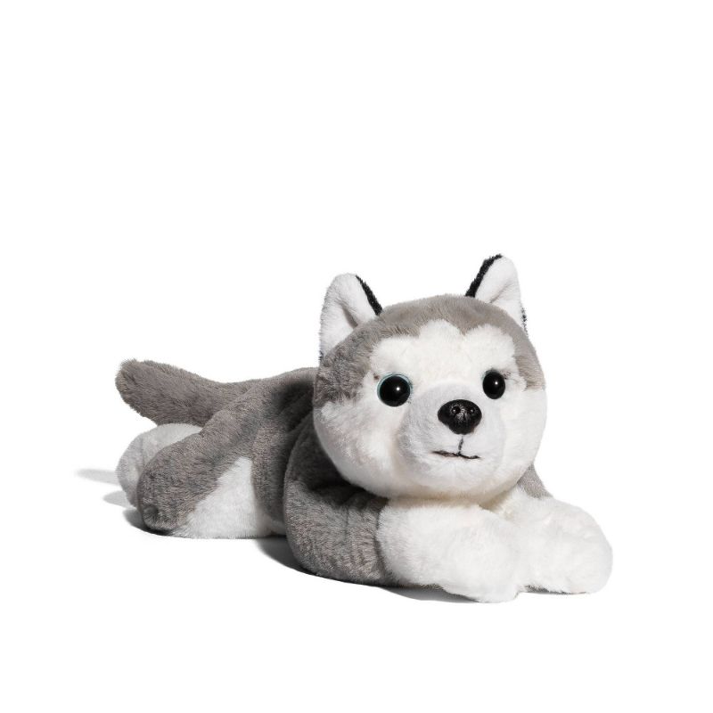 Photo 1 of FAO Schwarz Husky Cuddly Ultra-Soft Fur 15" Stuffed Animal
