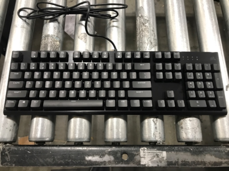 Photo 2 of Corsair K60 RGB Pro Low Profile Mechanical Gaming Keyboard - CHERRY MX Low Profile SPEED Mechanical Keyswitches – Slim and Streamlined Durable Aluminum Frame - Customizable Per-Key RGB Backlighting
