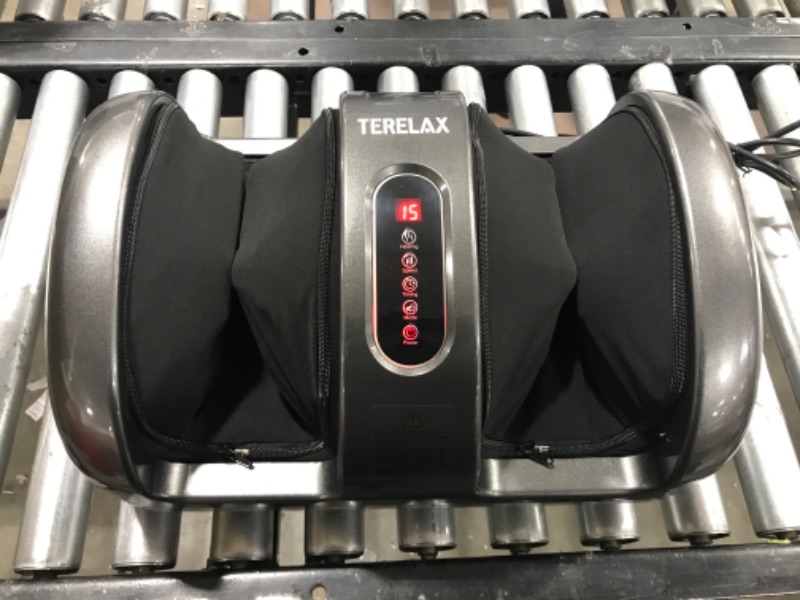Photo 2 of TERELAX Foot Massager Machine Shiatsu Foot and Calf/Leg Massager with Heat Deep Kneading Foot Pain to Improve Blood Circulation(Air-Bag Style)
