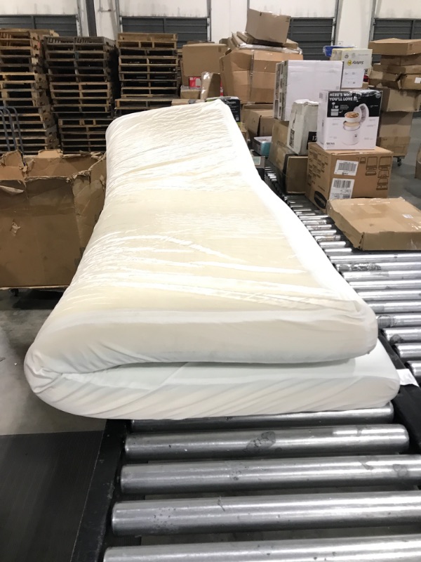 Photo 1 of 75x54x4 inch mattress 