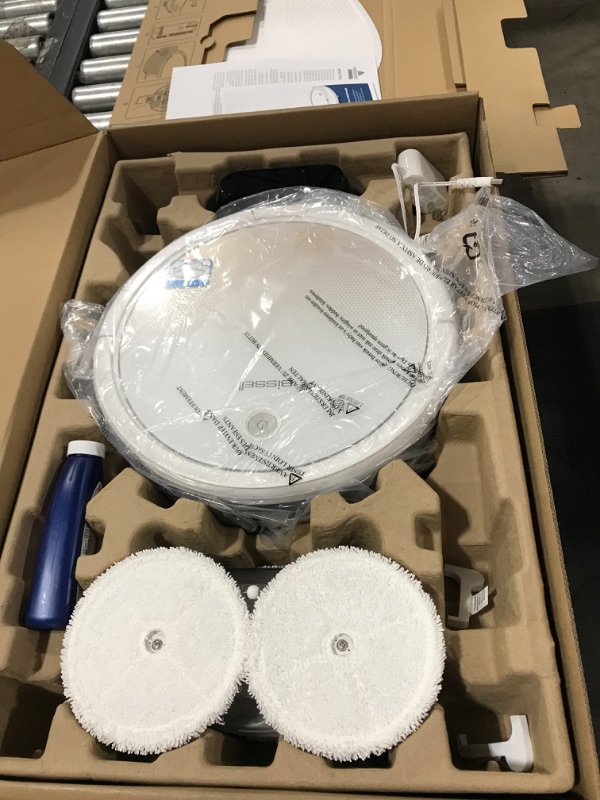 Photo 3 of Bissell SpinWave Pet Robot, 2-in-1 Wet Mop and Dry Robot Vacuum, WiFi Connected with Structured Navigation, 3347
