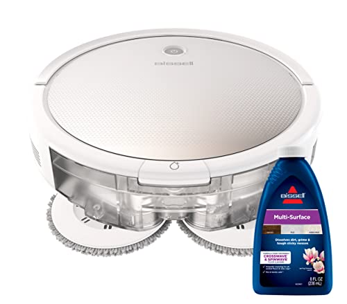 Photo 1 of Bissell SpinWave Pet Robot, 2-in-1 Wet Mop and Dry Robot Vacuum, WiFi Connected with Structured Navigation, 3347
