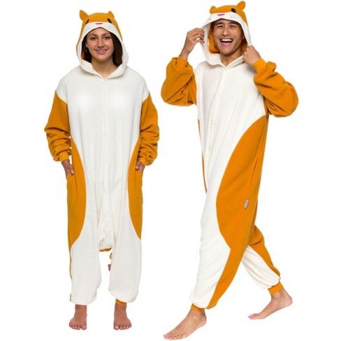 Photo 1 of FUNZIEZ! - Hamster Adult Unisex Novelty Union Suit, Size Medium
