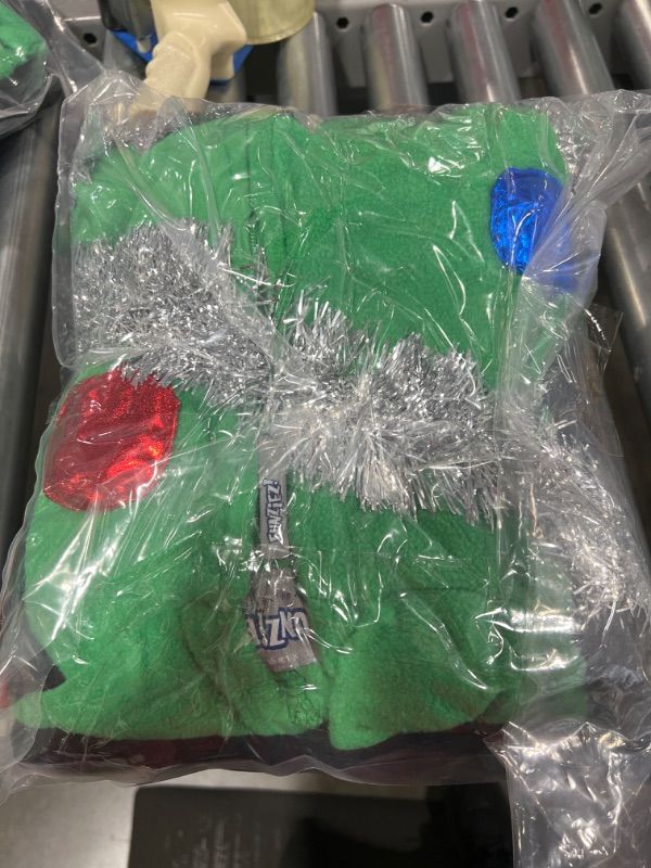 Photo 2 of FUNZIEZ! - Holiday Christmas Tree Slim Fit Men's Novelty Union Suit, Size XL

