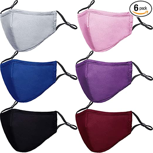 Photo 1 of PAGE ONE Kids Reusable Washable 3 Layer Cloth Face Mask with Adjustable Ear Protection Loops for Girls Boys Children Gift/6pc
PACK OF 3 