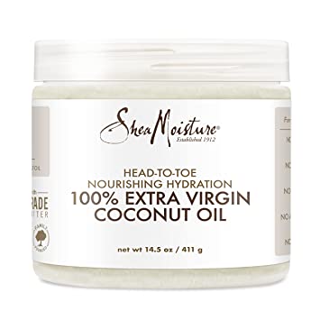 Photo 1 of SheaMoisture Body Moisturizer For Dry Skin 100% Extra Virgin Coconut Oil Nourishing Hydration Soften And Restore Skin And Hair 14.5 oz
AND SheaMoisture 100% Virgin Coconut Oil Leave-in Conditioner Treatment for All Hair Types 100% Extra Virgin Coconut Oil