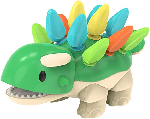 Photo 1 of CORNICIONE Dinosaur Plugging Toy,Fine Motor Skills,Exercise Hand Eye Coordination,Early Development Activity for Kids
