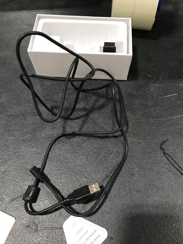 Photo 1 of Webcam with Microphone and Privacy Cover, [Upgraded] Qtniue FHD Webcam 1080p, Desktop or Laptop and Smart TV USB Camera for Video Calling, Stereo Streaming and Online Classes
