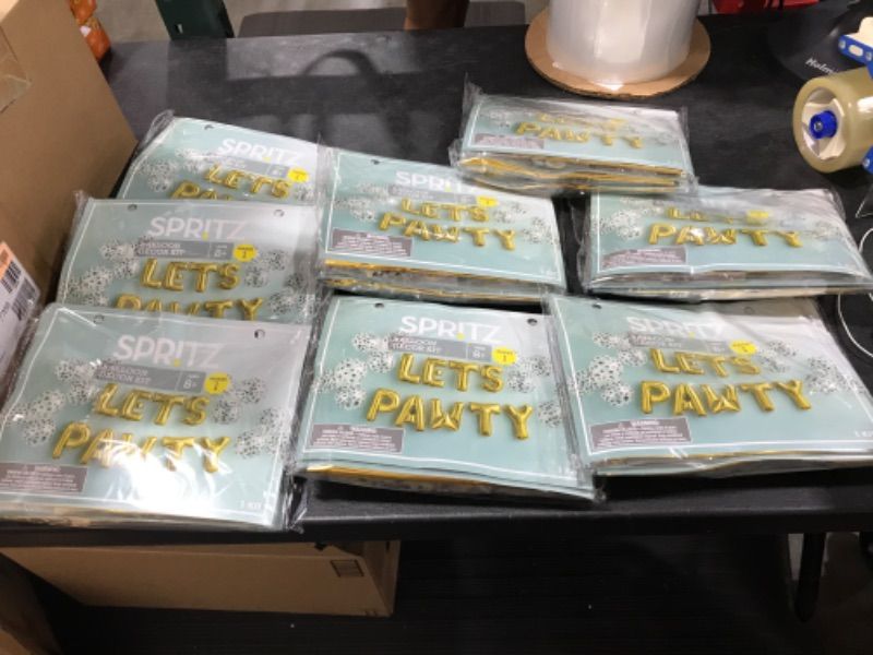 Photo 1 of 21ct Let's 'Pawty' Balloon Pack - Spritz™

PACK OF 8 