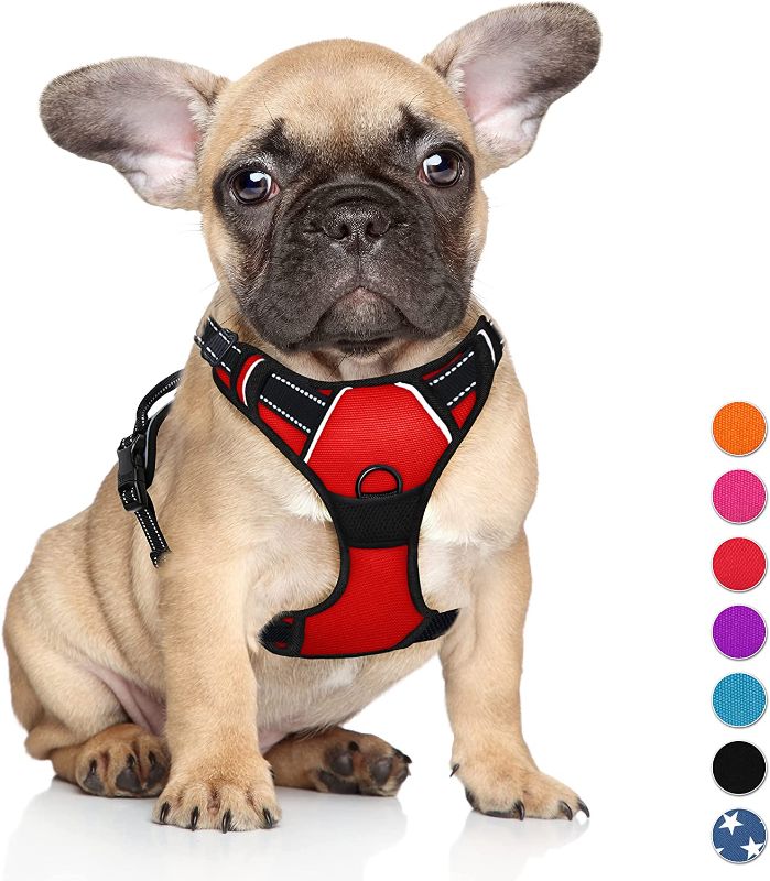 Photo 1 of BARKBAY No Pull Dog Harness Large Step in Reflective Dog Harness with Front Clip and Easy Control Handle for Walking Training Running
