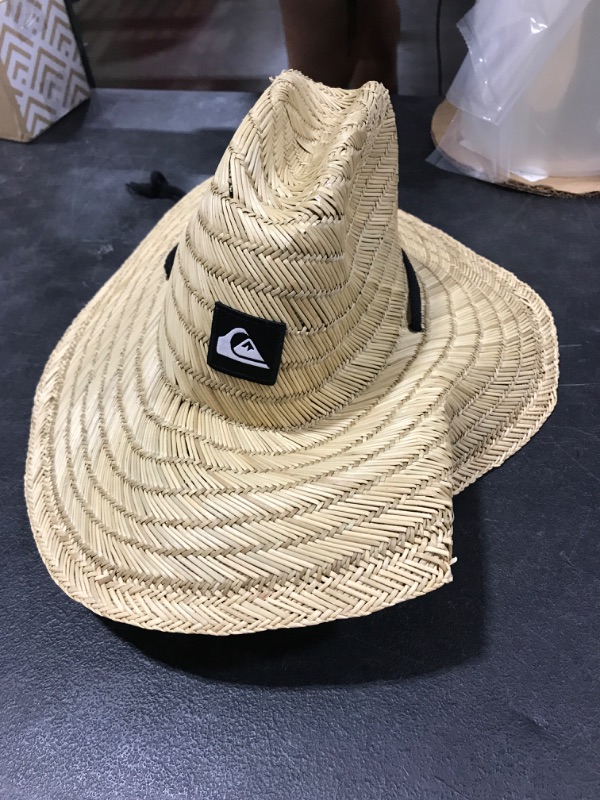 Photo 2 of Quiksilver Men's Pierside Lifeguard Beach Sun Straw Hat
OSFM