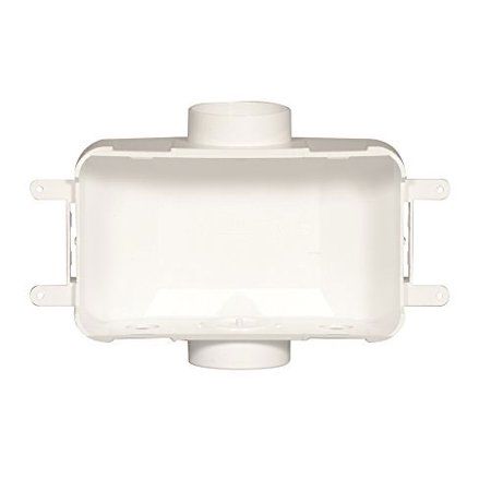 Photo 1 of 3-1/2 in. Center Drain Washing Machine Outlet Box
