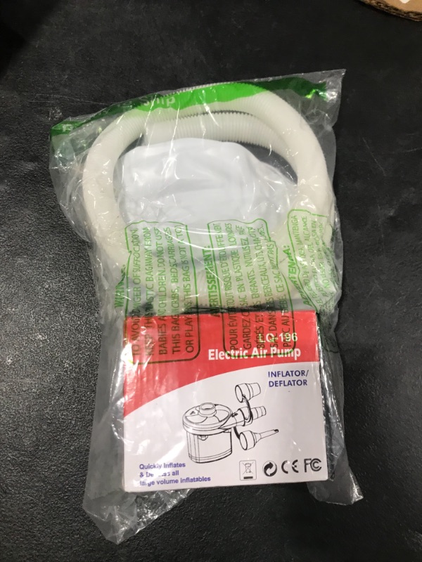 Photo 1 of Electric AC Air Pump Inflator/Deflator
