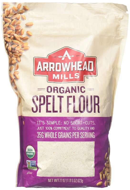 Photo 1 of Arrowhead Mills, Organic Spelt Flour, 22 Ounce
EXP: JAN 31 2023