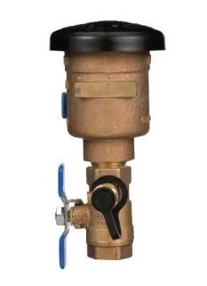 Photo 1 of 3/4 in. Brass FIP x FIP Pressure Vacuum Breaker Backflow Preventer Check Valve
