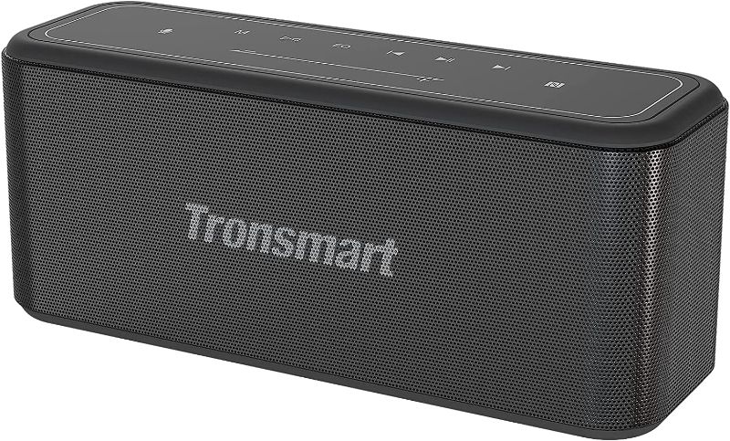 Photo 1 of Portable Bluetooth Speakers, Tronsmart Mega Pro 60W Wireless Speaker, Super Loud Sound, Punchy Bass, IPX5 Large Waterproof Home Speaker, 3EQ Modes,TF Card, AUX, NFC,Touch Panel,Indoors Outdoors
