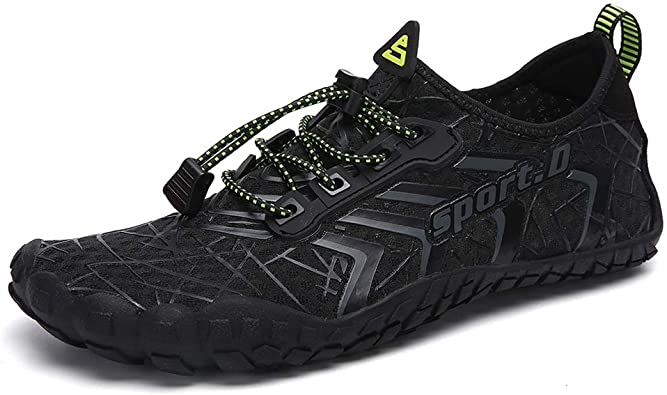 Photo 1 of UBFEN Mens Womens Water Shoes Aqua Shoes Swim Shoes Beach Sports Quick Dry Barefoot for Boating Fishing Diving Surfing with Drainage Driving Yoga Upstream
SIZE 44