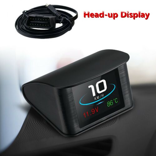 Photo 1 of Multi-function LCD Screen HUD Head Up Display OBD2 Speedometer Plug And Play
