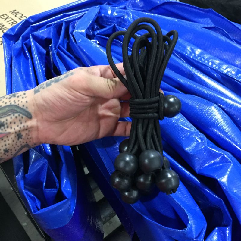 Photo 1 of SkyBound 14ft Universal Replacement Trampoline Pad - Fits up to 7 Inch Springs - Spring Cover (Blue) (TRAMPOLINE NOT INCLUDED)