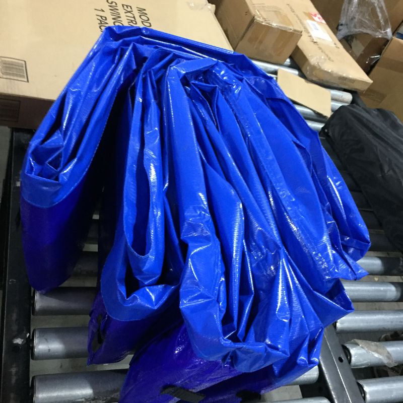 Photo 1 of SkyBound 14ft Universal Replacement Trampoline Pad - Fits up to 7 Inch Springs - Spring Cover (Blue) (TRAMPOLINE NOT INCLUDED)