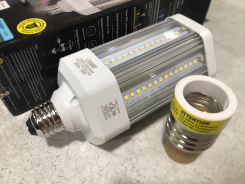 Photo 4 of 300W Equivalent Corn Cob Motion Activated & Dusk To Dawn High Lumen Daylight (5000K) HID Utility LED Light Bulb (1-Bulb)
