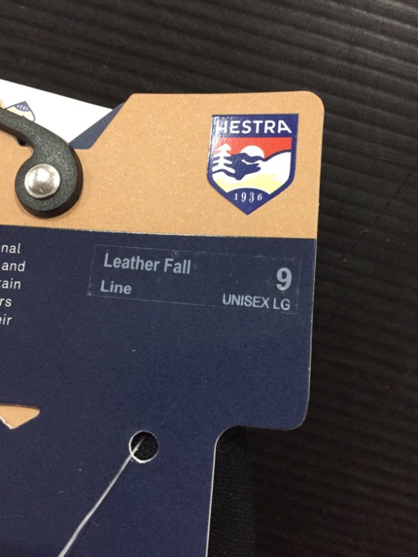 Photo 1 of Hestra Leather Fall Line - Short Freeride 3-Finger Snow Glove with Superior Grip for Skiing, Snowboarding and Mountaineering unisex large