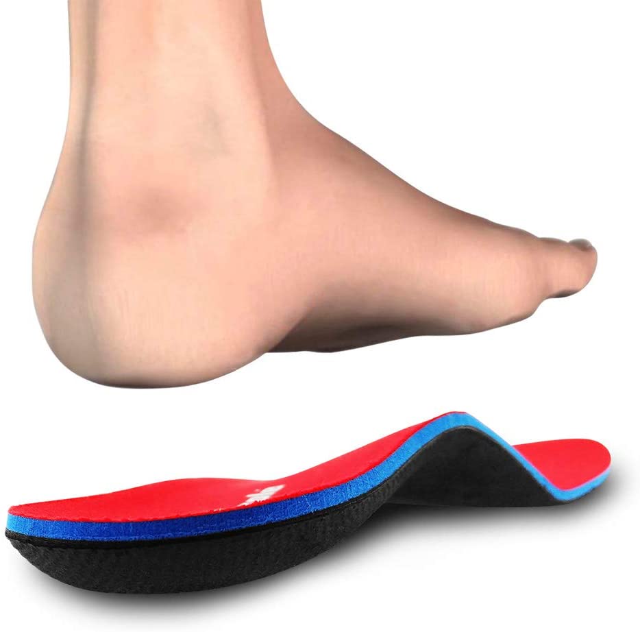 Photo 1 of PCSsole Orthotic Arch Support Shoe Inserts Insoles for Flat Feet,Feet Pain,Plantar Fasciitis,Insoles for Men and Women M 8-8.5 W 10-10.5
