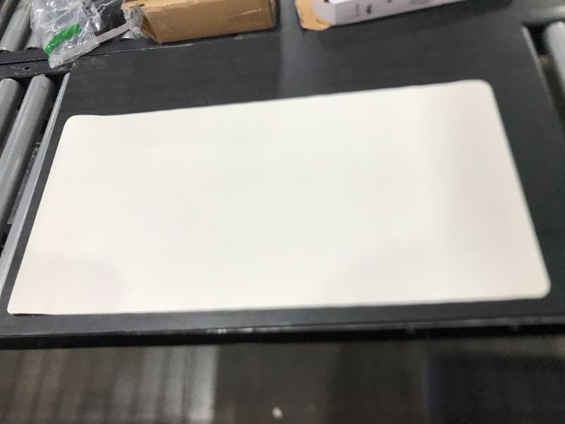 Photo 2 of Leather Desk Pad Protector,Mouse Pad,Office Desk Mat, Non-Slip PU Leather Desk Blotter,Laptop Desk Pad,Waterproof Desk Writing Pad for Office and Home (Off-White,31.5" x 15.7")
