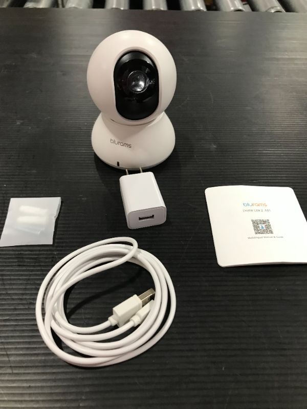 Photo 2 of Security Camera 2K, blurams Baby Monitor Dog Camera 360-degree for Home Security w/ Smart Motion Tracking, Phone App, IR Night Vision, Siren, Works with Alexa & Google Assistant & IFTTT, 2-Way Audio
