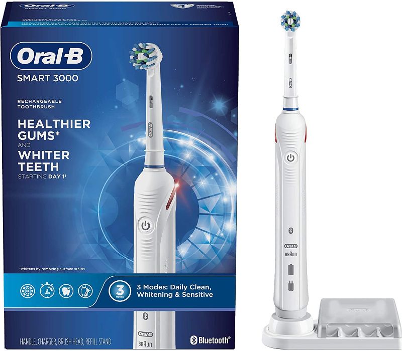 Photo 1 of Oral-B Pro 3000 3D White Electric Toothbrush
