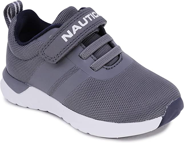 Photo 1 of Nautica Kids Boys Fashion Sneaker Athletic Running Shoe with One Strap (Toddler/Little Kid)
