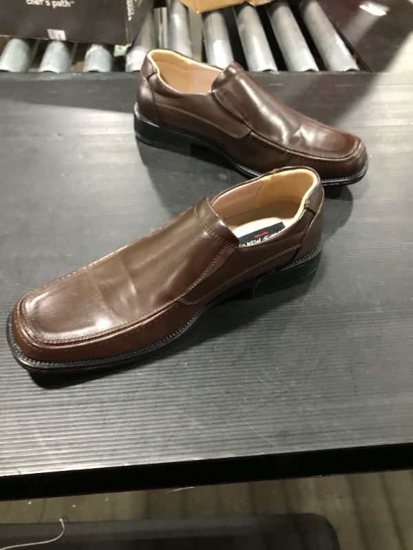 Photo 3 of Bruno Marc Men's Goldman-02 Slip on Leather Lined Square Toe Dress Loafers Shoes for Casual Weekend Formal Work SZ 11