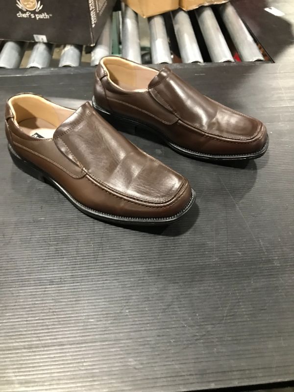 Photo 2 of Bruno Marc Men's Goldman-02 Slip on Leather Lined Square Toe Dress Loafers Shoes for Casual Weekend Formal Work SZ 11