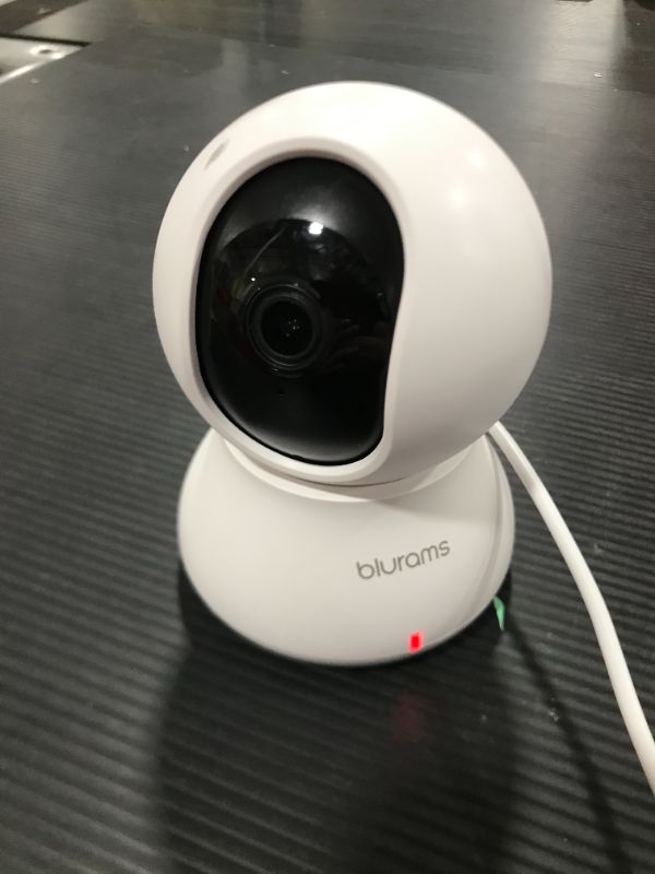 Photo 2 of Security Camera 2K, blurams Baby Monitor Dog Camera 360-degree for Home Security w/ Smart Motion Tracking, Phone App, IR Night Vision, Siren, Works with Alexa & Google Assistant & IFTTT, 2-Way Audio
