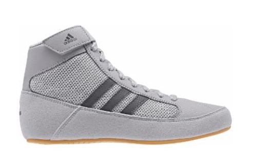 Photo 1 of Adidas Kids' HVC Wrestling Shoes, Gray SIZE 13
