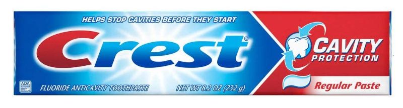 Photo 1 of Crest Toothpaste 8.2 Ounce Cavity Protection Regular (Pack of 2)
