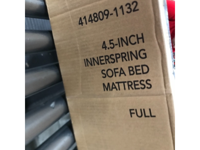 Photo 3 of Classic Brands 4.5-Inch Innerspring Replacement Mattress for Sleeper Sofa Bed Full
