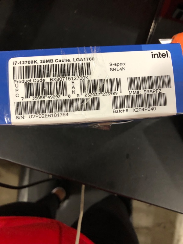 Photo 5 of Intel Core i7-12700K Desktop Processor 12 (8P+4E) Cores up to 5.0 GHz Unlocked  LGA1700 600 Series Chipset 125W
