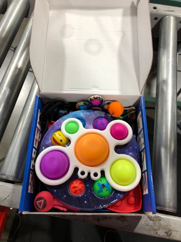 Photo 2 of Pop Toy Pack Fidget Sensory Fidgets Kid Bulk Toys Party Favors It Boy Favor Kids Boys Poppet Set 3 4 5 6 7 8 9 10 12 Year Old Gift Birthday Gifts Prizes Box Classroom Stocking Stuffers
