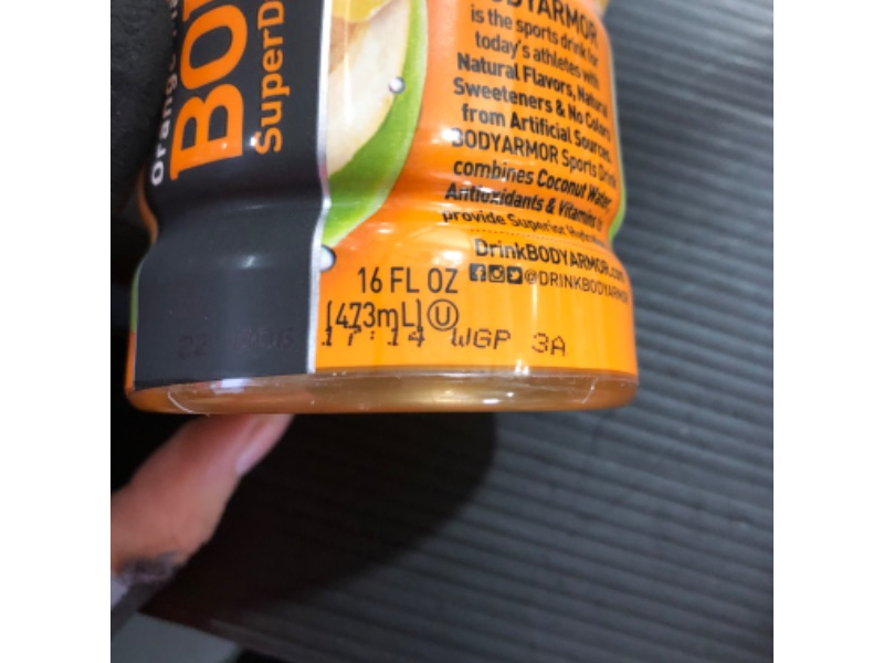 Photo 3 of BODYARMOR Super Drink Orange Mango - 16.0 Oz
