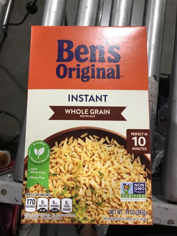 Photo 2 of BEN’S ORIGINAL Instant Brown Rice, 14 oz. EXP- 08/2022