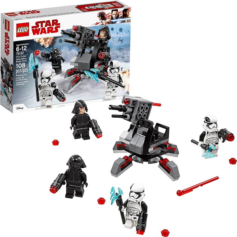 Photo 1 of LEGO Star Wars: The Last Jedi First Order Specialists Battle Pack 75197 Building Kit (108 Piece)