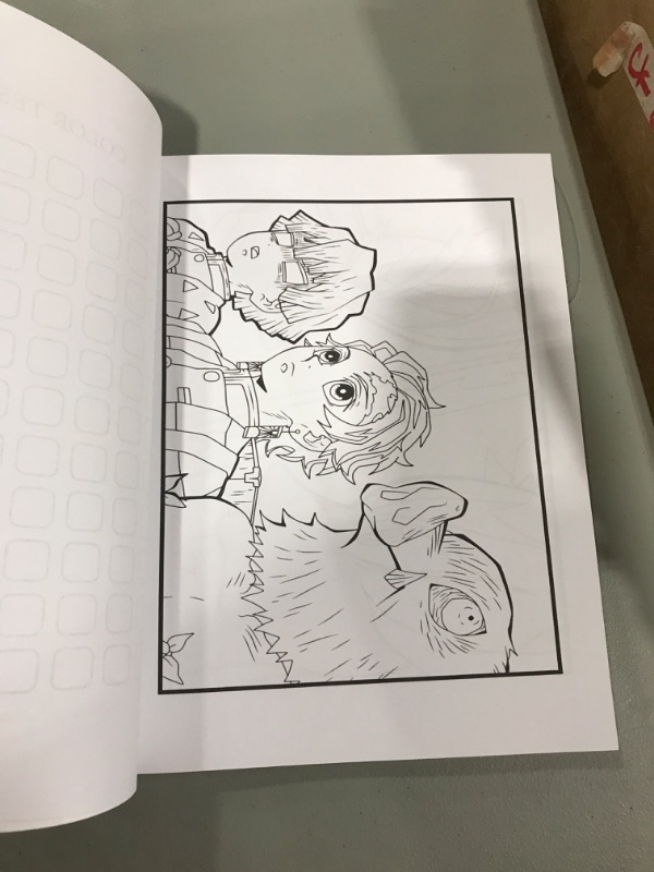 Photo 2 of Demon Slayer Coloring Book