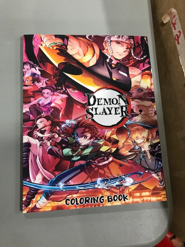 Photo 1 of Demon Slayer Coloring Book