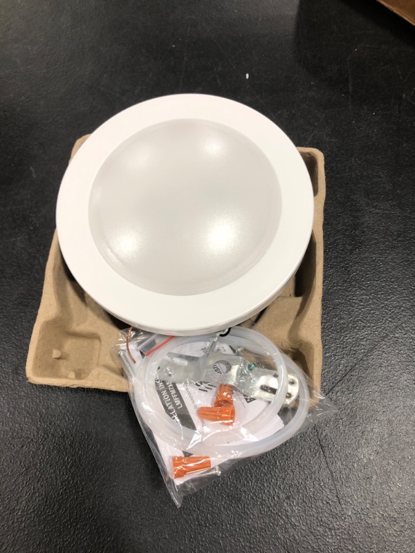 Photo 2 of CLOUDY BAY 7.5 inch LED Ceiling Light,12W 840lm,5000K Day Light,LED Flush Mount,White,Wet Location