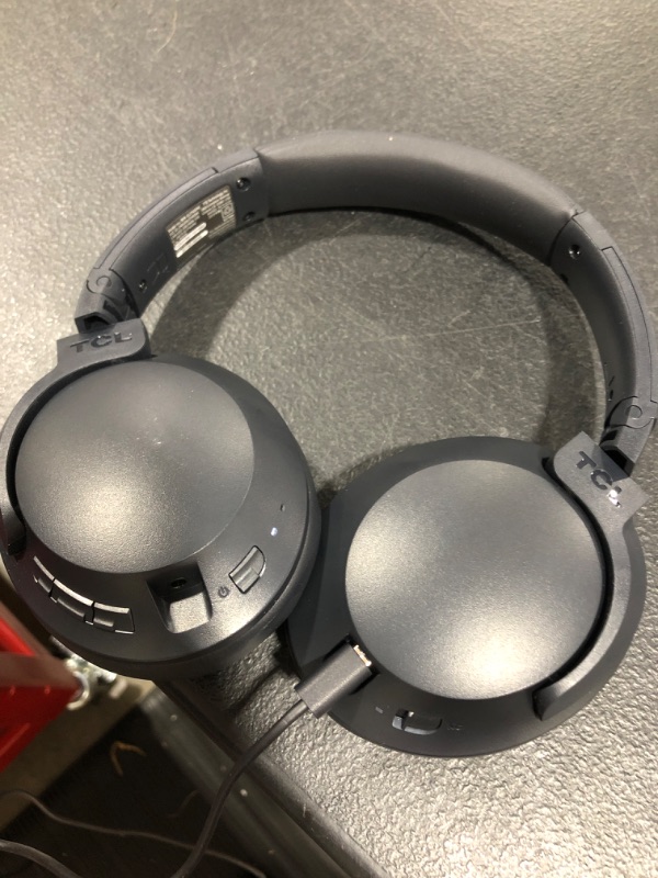 Photo 1 of TCL MIDNIGHT BLUE ON-EAR NOISE CANCELLING HI-RES WIRELESS HEADPHONES WITH BUILT-IN MIC - ELIT400NCBL