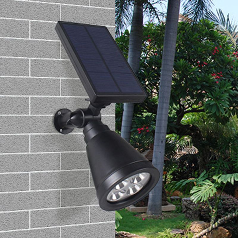 Photo 1 of Poseidon Solar Lawn Waterproof Landscape Ground Light Garden Lighting Courtyard Wall Lamp, 6 Pack