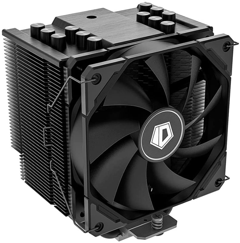 Photo 1 of ID-COOLING SE-226-XT Black CPU Cooler LGA1700 CPU Air Cooler 6 Heatpipes All-Black CPU Fan 120mm PWM Fan, Intel/AMD