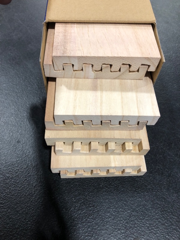 Photo 1 of 8 Solid Wooden Domino Trays